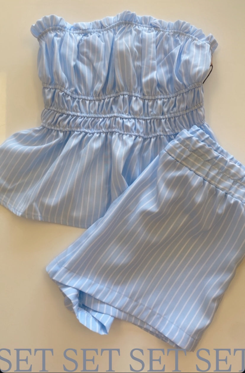 The Liza Striped Set